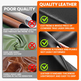 Comparison Leather